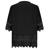 Robe Tunique Bodycon Décontractée d'Été pour Femme, Personnalisée OEM, Unie, Anti-Plis, Manches Longues, Col Rond, Taille Naturelle, en Lin/Coton, Style Babydoll
