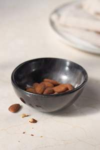 Bol en corne rustique à manger pour ustensiles de cuisine bol en corne profonde fait à la main avec une couleur naturelle en vente véritable bol unique et en corne - Product Image 6