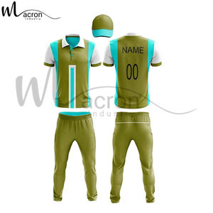 Uniformes de Cricket Hechos a Mano de Primera Calidad en Diferentes Colores, Nuevo y Moderno, para Adultos, Talla Personalizada - Product Image 1