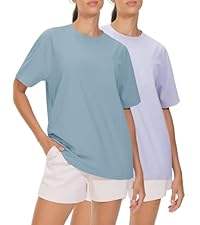 T-shirt uni pour femmes avec un matériau doux et léger, parfait pour un usage décontracté, col rond, manches courtes, adapté à la mode estivale - Product Image 6