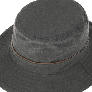 Venta al por mayor a granel 100% algodón estilo Safari encerado sombreros de cubo de calidad superior para viajes al aire libre escena casual tamaño personalizado - Product Image 5