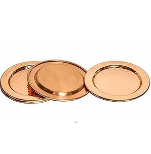 Dessous de verre en métal rose doré au design unique, parfaits pour la décoration artistique de la maison et les coffrets cadeaux pour les occasions spéciales - Product Image 2