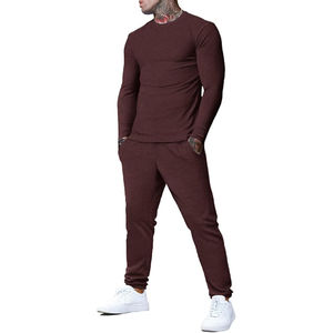 Chándales de Invierno para Hombre con Cierre, Diseño de Color Único, Lavado Ácido, 100% Poliéster, Estilo Vintage, Felpa, Talla Grande, Ecológico, Lavable - Product Image 3