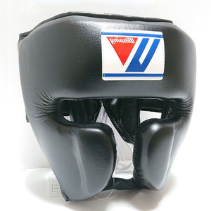 In One Solid Color Good Selling Hand Made PU Leather Meilleur fournisseur OEM Product Winning Head Guard - Product Image 3