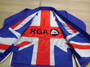 BJJ กิโมโนโลโก้หลายตำแหน่งผ้าฝ้ายออร์แกนิกสำหรับผู้ใหญ่100% สำหรับผู้ใหญ่460กรัมทนทานและระบายอากาศได้ดี - Product Image 3