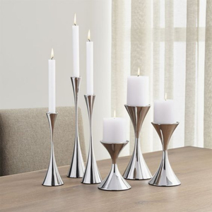 Nouvelle arrivée dernière conception ramadan décoration de la maison bougeoir en forme d'étoile bougeoir de couleur noire et dorée au meilleur prix - Product Image 2
