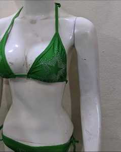 Conjunto de Bikini Sexy de cintura alta de alta calidad para mujer Push Up traje de baño de dos piezas conjunto de Bikini transpirable personalizado para mujer - Product Image 2