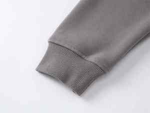 Sweats à capuche vierges personnalisés 450 Gsm sweat à capuche lesté pull surdimensionné épaule tombante sweat à capuche lourd - Product Image 2