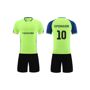 Camisetas de fútbol sublimadas personalizadas para equipos Kit de uniformes de fútbol transpirables personalizados Nombre y logotipo del equipo - Product Image 6
