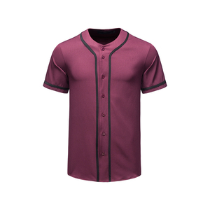 Camiseta de béisbol para hombre de tendencia superior antiarrugas, ropa deportiva de alta calidad, últimos diseños, camiseta de béisbol superventas con logotipo personalizado - Product Image 1