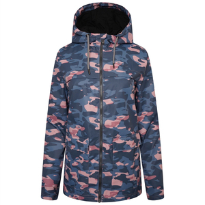 Veste coupe-vent camouflage personnalisée pour femme, imperméable, légère, à capuche, vêtements de sport, veste tactique camouflage d'extérieur - Product Image 1