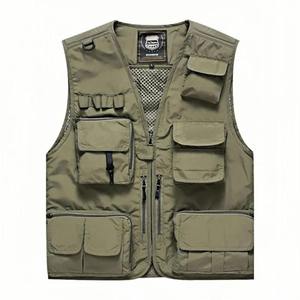 Chaleco DE SEGURIDAD reflectante de alta visibilidad para hombres y mujeres con chaleco con cremallera y múltiples bolsillos - Product Image 2