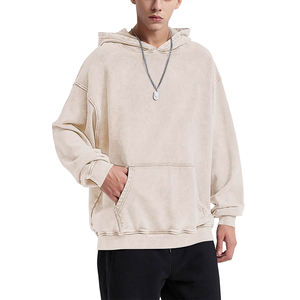Sudadera Unisex de Corte Regular con Capucha, Personalizable con Logotipo, al por Mayor, Chándal Casual para Hombre, con Capucha Sólida en Relieve, Invierno 2026 - Product Image 3
