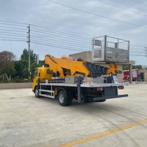 Truk <span class=keywords><strong>Platform</strong></span> Kerja Udara Isuzu 35m, Truk <span class=keywords><strong>Platform</strong></span> Kerja Teleskopik Hidrolik yang Dipasang di Truk dengan Isuzu - Product Image 4