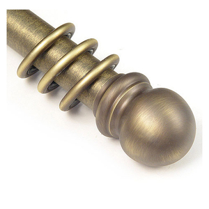 Unique Designs Brass Curtain <b>Rod</b> Set Curtain <b>Rod</b> Bracket and Metal Curtain Poles 2025 - Product Image 3