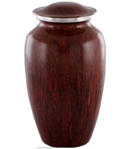 Urnas de cremación hechas a mano únicas, urnas de cremación de madera modernas, urnas de dispersión biodegradables, mármol de lujo - Product Image 3