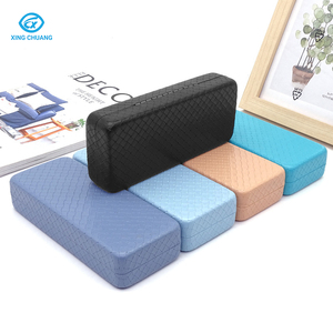 2025 mô hình mới M286 nhiều màu da lộn da trường hợp khó khăn hộp Trung Quốc bán buôn Kính mắt trường hợp/túi cho nam giới phụ nữ - Product Image 1