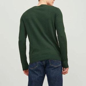 Pull Homme Col Ras Du Cou Coupe Slim Tricoté Léger PIERCE CREW JUMPER T-SHIRTS À MANCHES LONGUES - Product Image 6