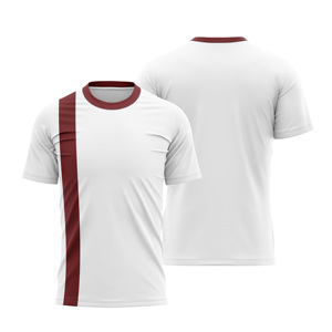 Camisetas de fútbol y fútbol de equipo personalizado en Blanco | Tallas para hombres y mujeres jóvenes | Ropa deportiva ligera de entrenamiento de secado rápido al por mayor - Product Image 1