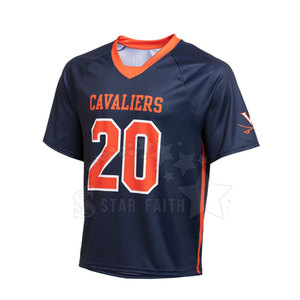 Uniforme de crosse pour hommes de style dernier cri vêtements de sport de qualité supérieure techniques imprimées pour l'uniforme de crosse d'équipe - Product Image 2