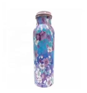 Stylish copper bottle BPA-free, toxin-free, handcrafted for modern wellness routines copper bottles - Product Image 4