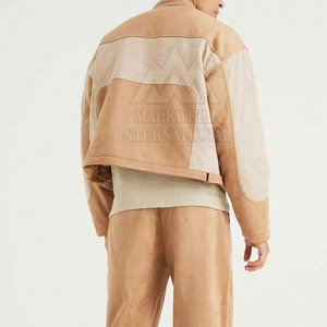 Chaqueta de invierno de cuero para hombre a la moda informal al por mayor chaqueta de invierno de piel auténtica de vaca de alta calidad a la venta en línea - Product Image 5