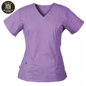 2025 juegos de enfermera de manga corta de alta calidad tela de lona al por mayor de fabricante de Pakistán - Product Image 2