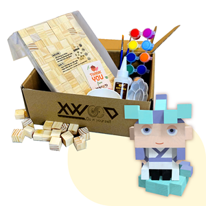 NE ZHA 2 Montessori DIY Craft Set Educational <b>Wooden</b> Puzzle <b>Blocks</b> for Creative <b>Building</b> Kids' Model Toy with OEM Service - Product Image 4