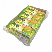 Apollo Versi Baru Kue Lapis Rasa Pandan 18g Kotak-Tanpa Lemak Trans Tekstur Lembut dan Krim Camilan untuk Segala Usia Malaysia