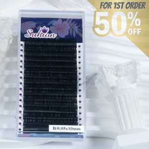 ขนตาปลอมแบบด้านนุ่มพิเศษถาดขนตาปลอมขนแคชเมียร์ขนาดใหญ่ปิด50% ผู้จำหน่าย - Product Image 3