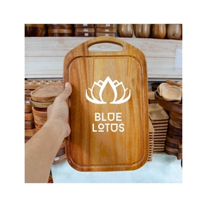 Tabla de Cortar de Bambú MOST WANTED, Hecha a Mano para Eventos de Estilo Asiático y Herramienta Duradera para Decoración Profesional de Alimentos - Product Image 1