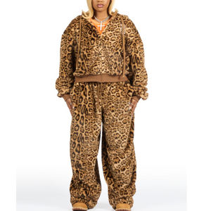 Ensemble de survêtement pour femmes, jogging, coupe ample, confortable, respirant, tenue de sport pour la salle de sport, la course à pied, le fitness - Product Image 1