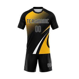 Uniformes de Voleibol Personalizados por Sublimación, Traje de Manga Corta con Cuello Redondo, Uniforme de Voleibol de Poliéster con Servicio OEM - Product Image 1