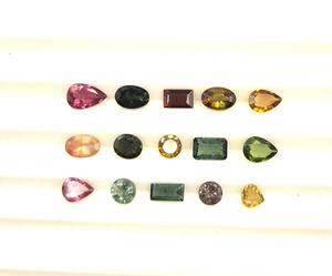 Natural Multi <b>Tourmaline</b> Mix Shape Cut Loose Gemstone Lot 3-6 MM 5 CT Multi <b>Tourmaline</b> Gemstone For Jewelry Making Stone - Product Image 3