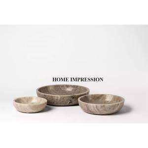 Bol en marbre sur mesure OEM avec bol en marbre fait à la main de qualité supérieure à vendre par les exportateurs indiens à un prix compétitif - Product Image 4