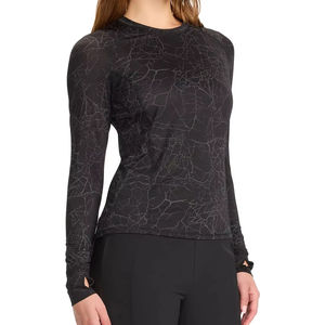 T-shirt unisexe à manches longues en tissu peigné, haute qualité, détection d'aiguilles, couleurs personnalisées, logo, usage hospitalier, séchage rapide - Meilleures ventes - Product Image 1