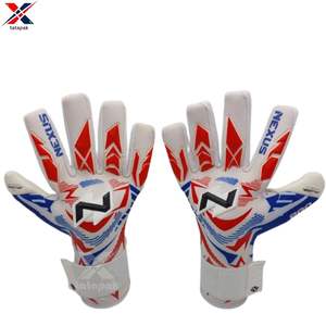 Guantes Deportivos de Portero de Cuero Unisex de Alta Calidad, Transpirables, Antideslizantes, con Cierre de Velcro, Protección para los Dedos, Más Vendidos - Product Image 5