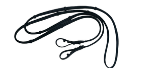 Premium Lightweight Customizable <b>Horse</b> <b>Leading</b> <b>Ropes</b> PRO Range Rubber Leather Reins Durable Equestrian Best Manufacturer - Product Image 2