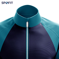 Veste bomber sportive réversible imperméable à col montant pour club de football, imprimée par transfert thermique personnalisé, pour hommes et garçons, de haute qualité
