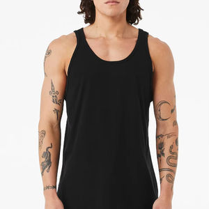 Camiseta sin Mangas de Jersey para Mujer Bella Canvas (3480), Camisetas sin Mangas de Algodón Unisex, Precio al por Mayor, Camisetas sin Mangas con Cuello Redondo - Product Image 1