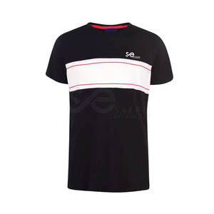 T-shirt uni en coton 100% pour homme, design OEM, logo personnalisé, séchage rapide et respirant, prix de gros bon marché, fabriqué au Pakistan - Product Image 1