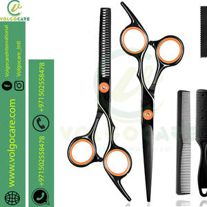 Juego de adelgazamiento de cabello profesional, tijeras de peluquero de 5,5 pulgadas con hoja de acero inoxidable, punta roma afilada, hoja recta de peluquería - Product Image 3