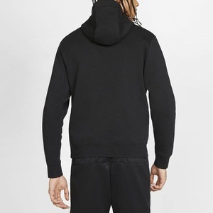 Sweat à capuche zippé pour homme en molleton épais 100 % coton, coupe hiver, anti-boulochage, logo imprimé DTF personnalisé, coupe classique, anti-plis - Product Image 6