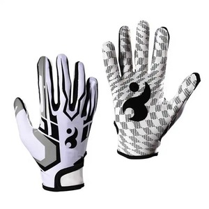 Gants de frappe de baseball en cuir de chèvre souple personnalisés, antidérapants, professionnels, pour hommes et jeunes, gants de softball - Product Image 2