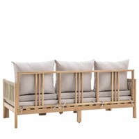 Ensemble de chaises de jardin pliantes et extensibles en bois d'acacia massif contemporain, fauteuils inclinables manuels, garantie 1 an, utilisation en extérieur