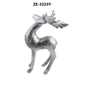 Paire de flamants roses en métal artisanal, décoration de jardin, décoration de pelouse, sculpture de bureau haut de gamme, sculpture moderne chinoise, Zahid Exports - Product Image 3