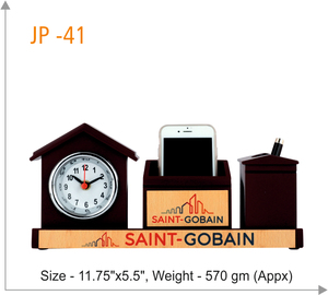 ที่ใส่ปากกาสำหรับโต๊ะทำงาน,แท่นวางปากกาไม้สำหรับโต๊ะทำงานดีไซน์แบรนด์ตามสั่ง - Product Image 2