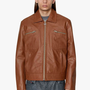 Meilleure veste en cuir pour hommes Design de rue haut de gamme Matériau durable de qualité supérieure - Product Image 1