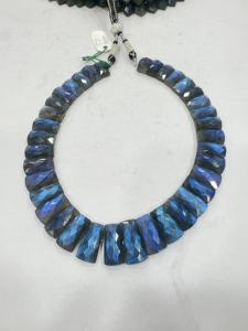 Gargantilla de labradorita natural Collar Gargantilla de labradorita de primera calidad Collar Gargantilla de labradorita hermosa elegante - Product Image 2