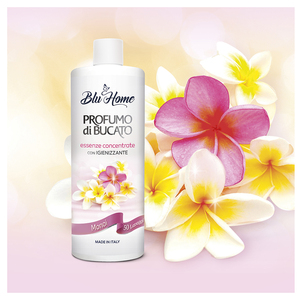 Blu Home 500 ml (<b>Box</b> with 12 pcs) Monoi Essence Sanitizing Perfume with Vegetal Glycerin for Laundry <b>Clothes</b> - Product Image 2